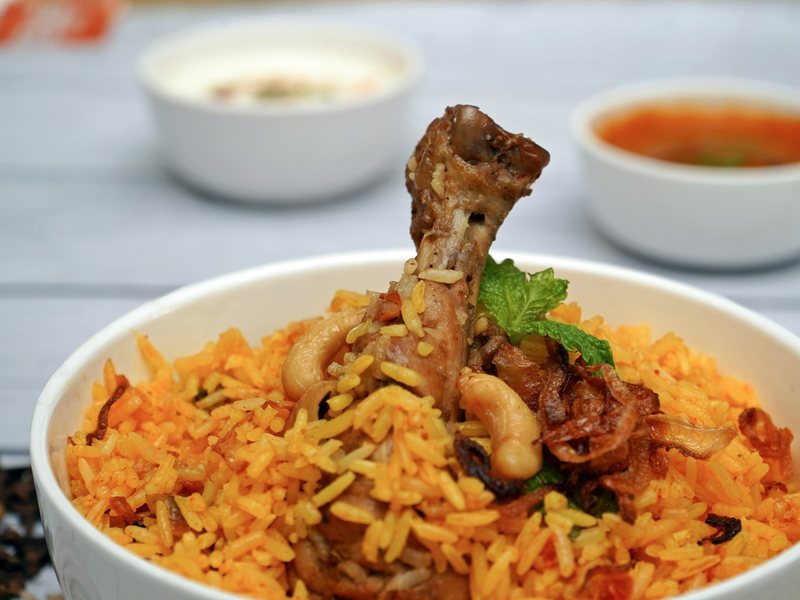 Vegetable biryani